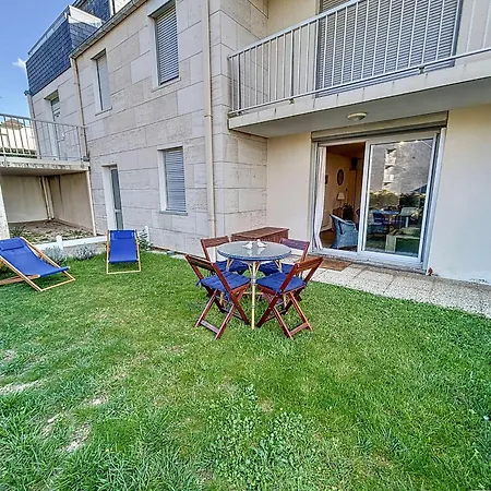 Cosy Bord De Avec Jardinet, Garage Et Wifi - Fr-1-361-459 Jullouville