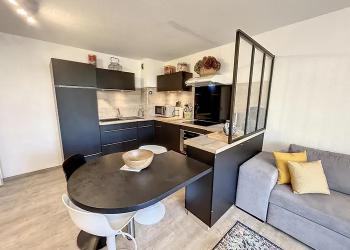 Cosy Bord De Avec Jardinet, Garage Et Wifi - Fr-1-361-459 Жуллувиль-ле-Пен